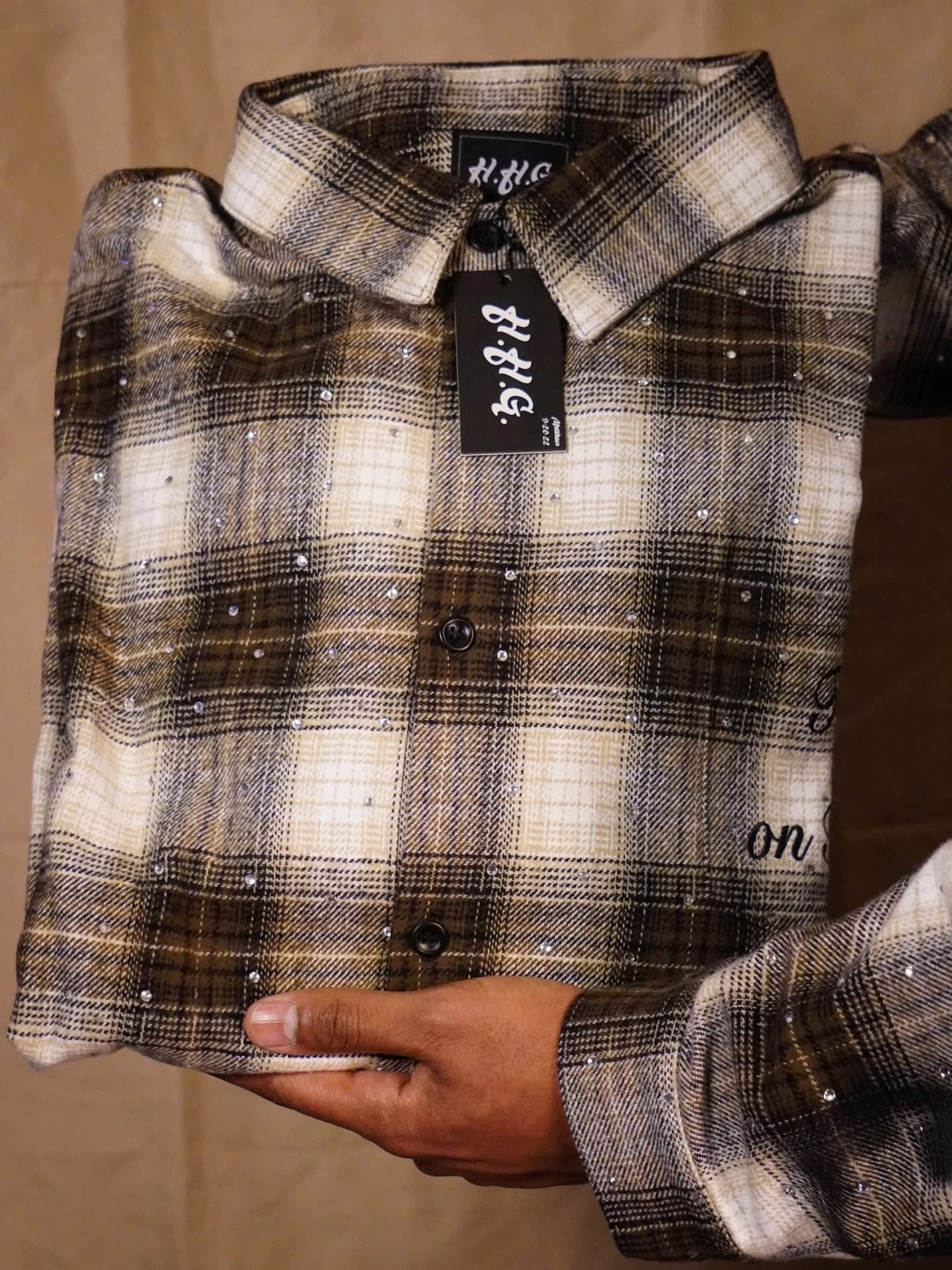 Rhinestone Flannel
