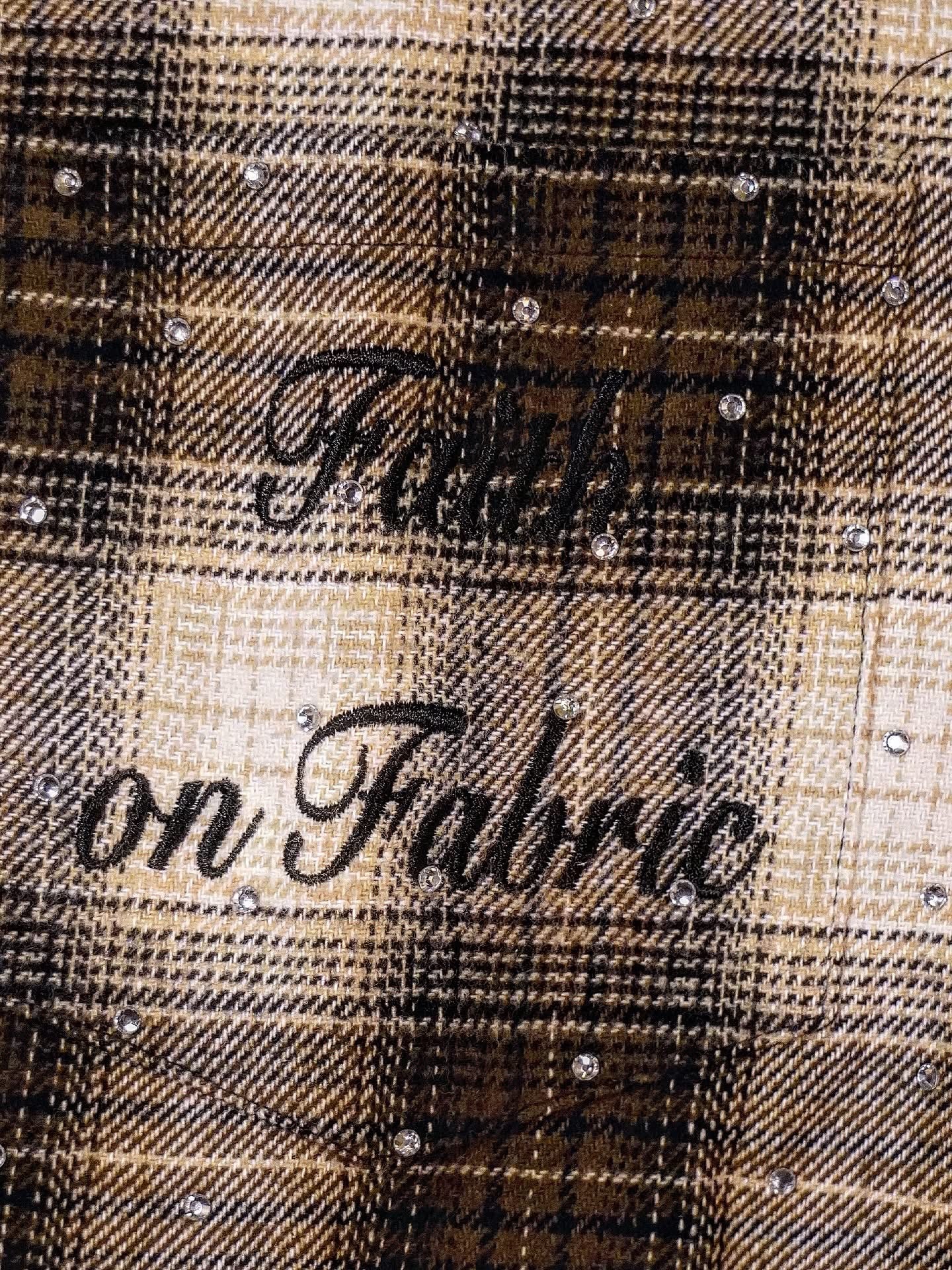 Rhinestone Flannel