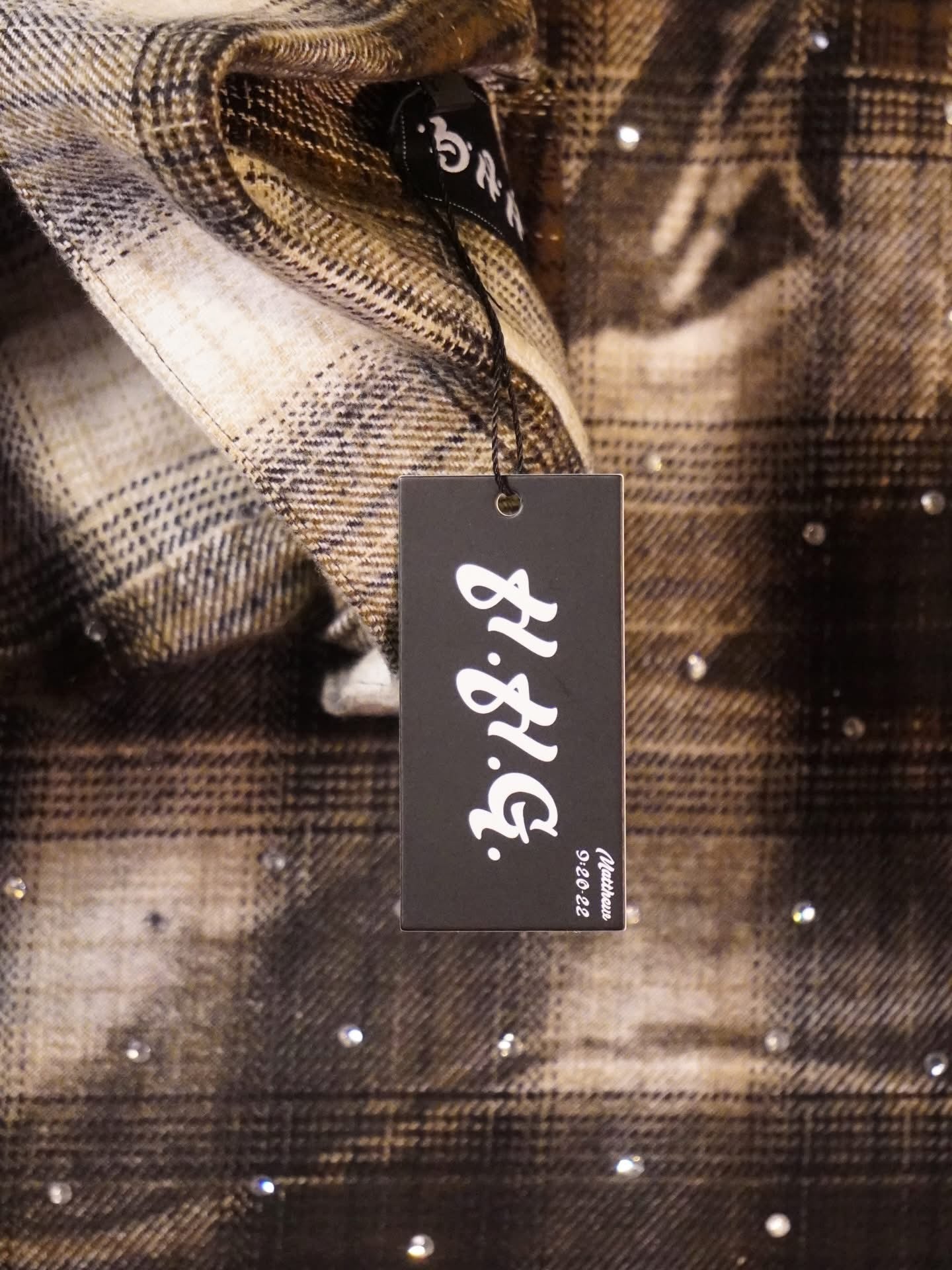 Rhinestone Flannel